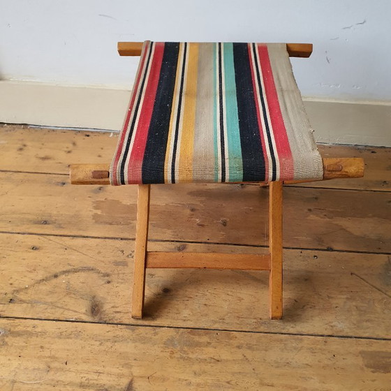 Image 1 of Chaises de plage vintage, Chaises longues