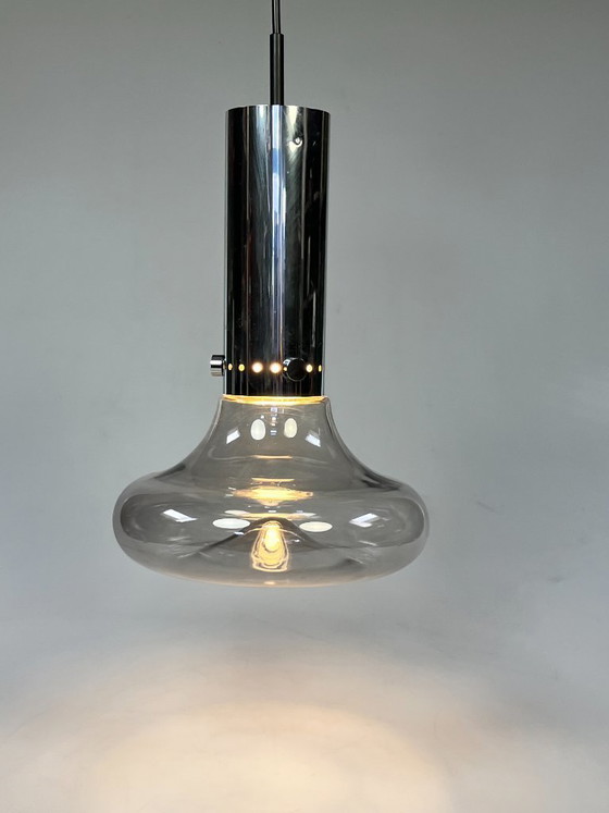 Image 1 of Suspension champignon vintage, Herbert Proft, Glashütte Limburg