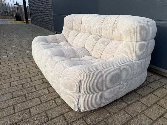 Image 1 of Ligne Roset Kashima (9-'81) 2 posti in velluto a coste beige 10/10