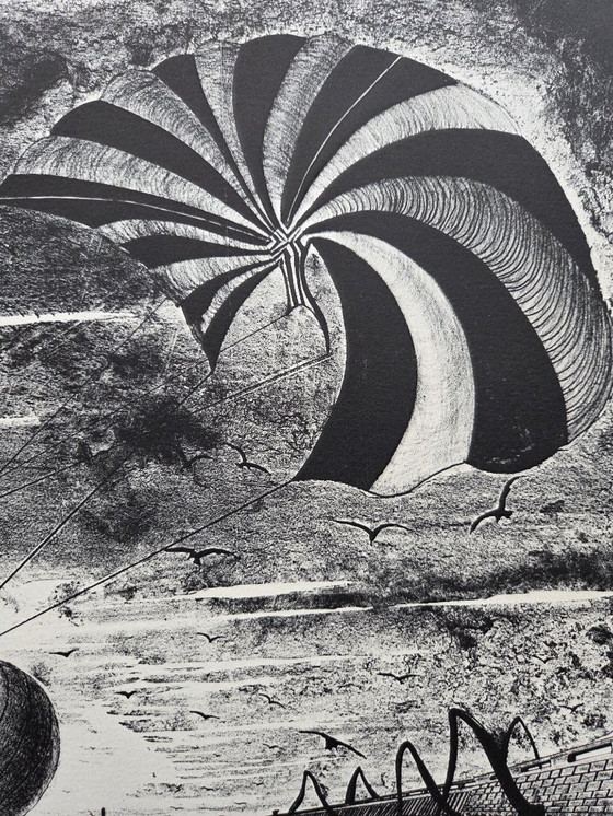 Image 1 of Degans Xavier (1949-) - Lithographie justifiée et signée (ref 4122-7)