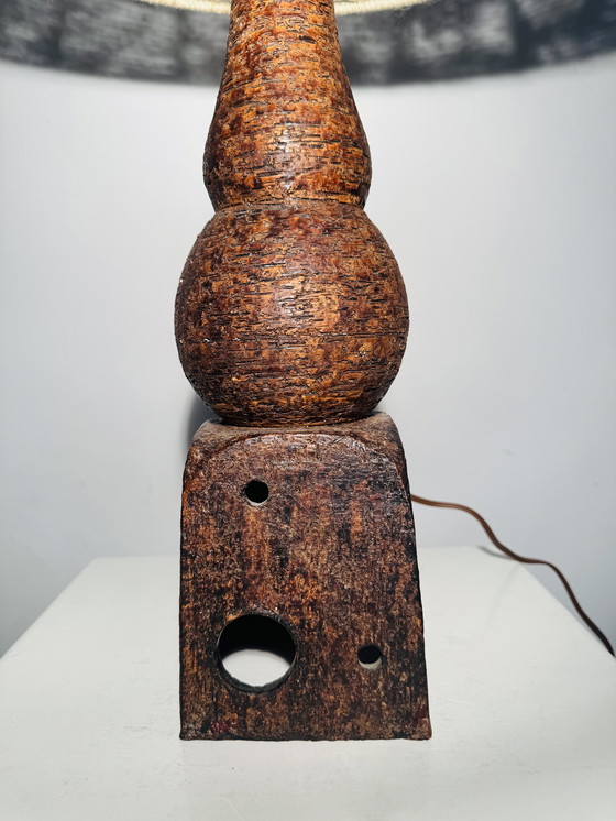 Image 1 of STONEWARE TABLE LAMP BY PIETER GROENEVELDT, THE NETHERLANDS, CIRCA 1950s