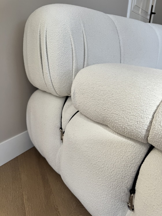 Diiiz Camelia Modulares 2-Sitzer-Sofa – Bouclé/gelockte Wolle – Camaleonda-Stil – Modulare Sofas, Textile (photo 5 of 9)