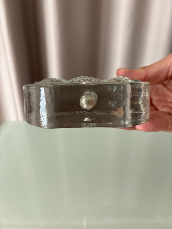 Vaso / Scultura Vintage Bolle in Vetro Walther Glass – Germania – wather galss, Regali (photo 5 of 7)