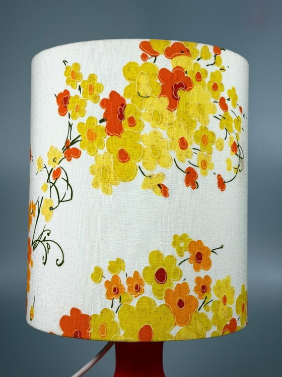 Image 1 of 1960s/70s Table Lamp, Glass, Mid-Century Space Age Design