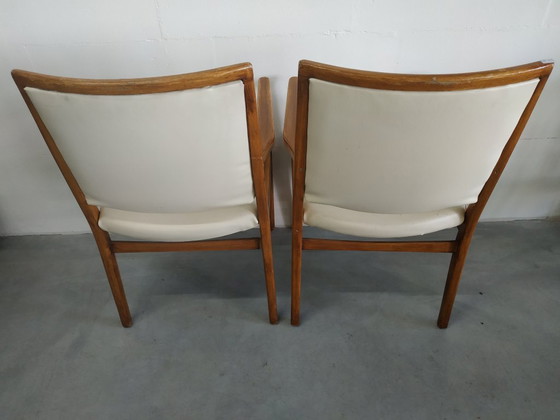 Image 1 of Juego de 4 sillas de cocina de estilo escandinavo de los años 60