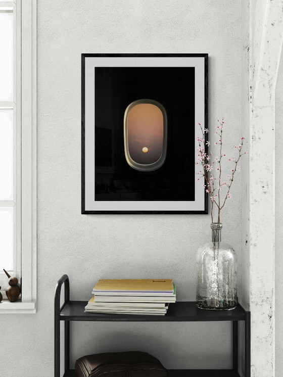 Image 1 of Luna desde un avión - edición limitada de 25 ejemplares