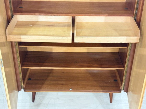 Image 1 of Magnifique armoire à linge/meuble/lavabo/table haute vintage des années 50