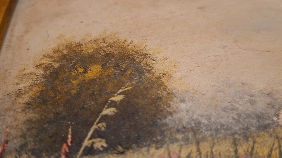 Image 1 of Topstuk: Authentieke Jan Hendrik Verburgh – "Familie Eenden" – Monumentale 19e-eeuwse Biggs & Sons Lijst