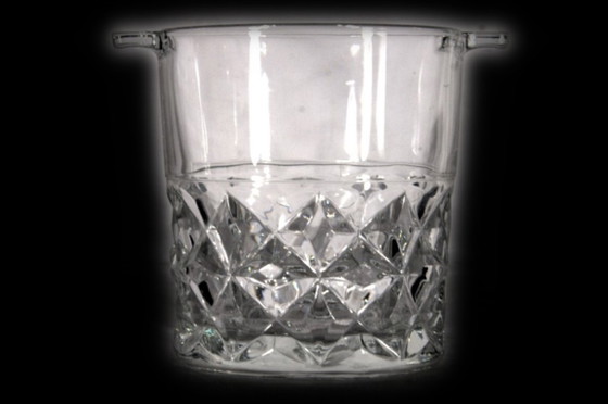 Eisbehälter, Eiswürfelbehälter, hergestellt in Frankreich, 13 x 16 cm – Tischdekoration, Glass (photo 5 of 6)