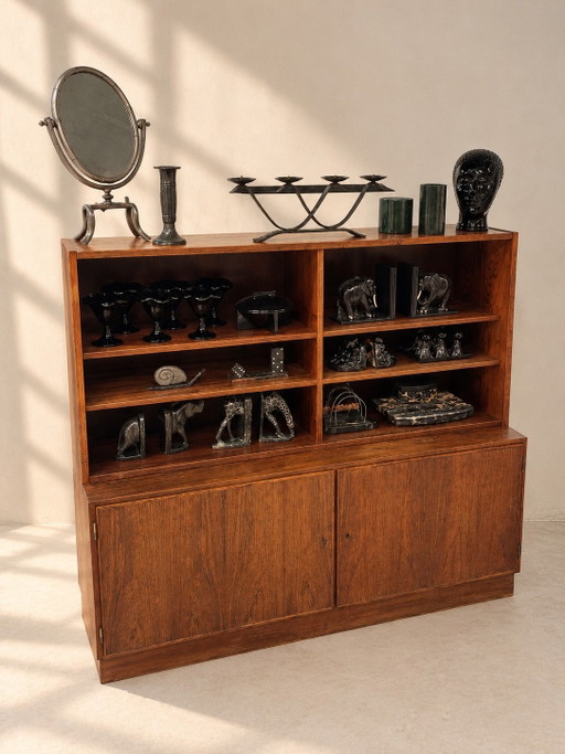 Vintage dänische Palisander Vitrine - Danish Control