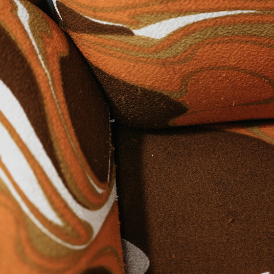 Image 1 of Guarnacci Padovano Vagnoni Paar 1-zits fauteuils Mod. Ionica-ontwerp jaren 70