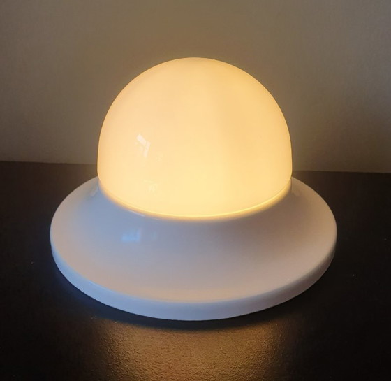 Image 1 of Plafonnier vintage Massive - Design années 80 - Blanc