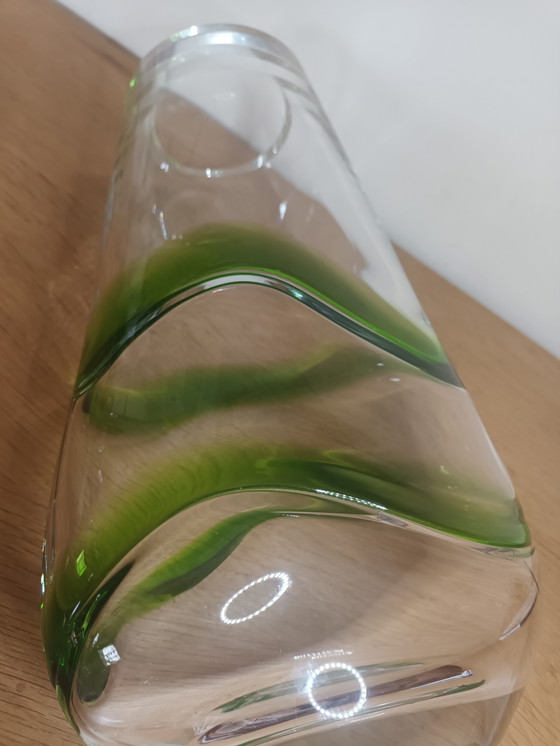 Image 1 of Kronos crystal vase.