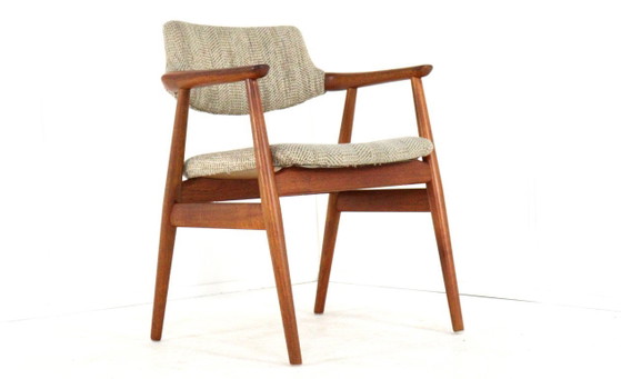 Image 1 of Svend Åge Eriksen pour Glostrup GM11 chaise chaise de salle à manger vintage