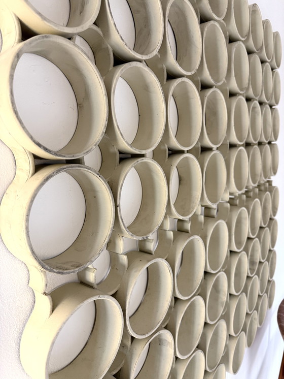 Image 1 of Vintage space age wall panel '70