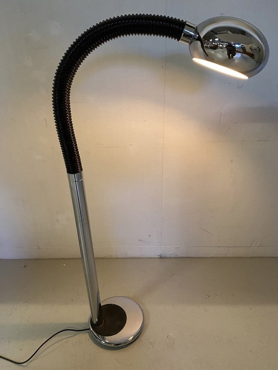Image 1 of Herda 'Gooseneck' Vloerlamp Vintage