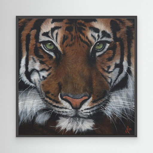 Fine Art Canvas Print Tiger