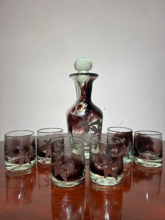 Set di bicchieri di cristallo Jean Claude Novaro – Bicchieri e caraffe, Glass (photo 8 of 9)