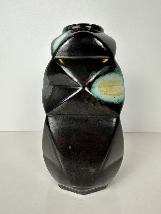 Image 1 of Art deco vaas - Belgium Ceramic 