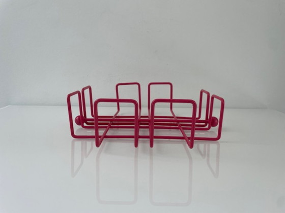 Image 1 of Retro metal napkin holder with weight