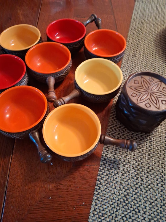 Image 1 of Grande set di ciotole, scodelle e sottobicchieri Emsa