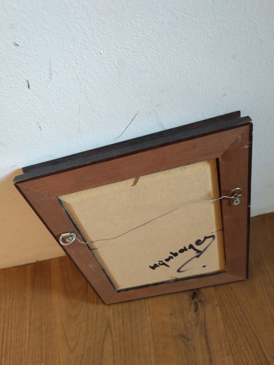 Image 1 of Passero" di Hans Mijnsbergen, olio su tavola