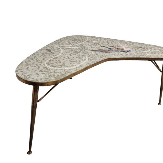 Image 1 of Vintage Berthold Müller mozaïek salontafel