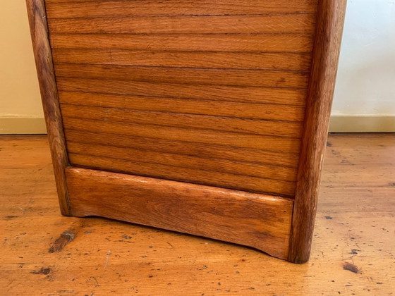 Image 1 of Archivador con persiana Armario de música 1950s Francés