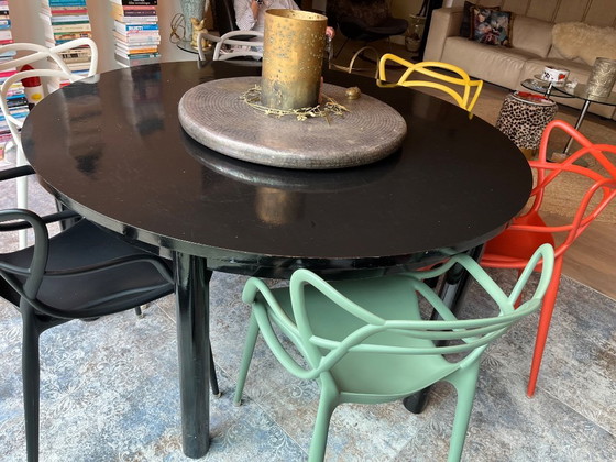 Image 1 of 6 sedie e tavolo da pranzo Kartell