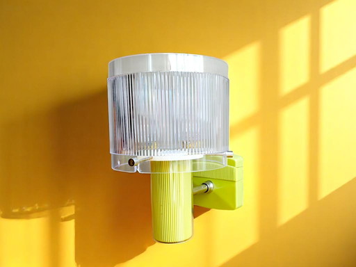 Groene wandlamp Mid Century Modern