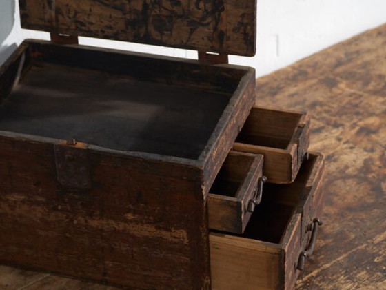 Cassettiera giapponese antica piccola con cassetti – Giappone, circa 1900 – Cassettiere (photo 16 of 40)