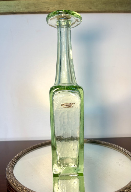 Vase Saint Louis Reproduction of Antique Glass for Louvre – glazen karaffen, Crystal