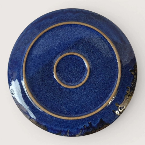 Plato de gres Jean Cacheleux / Puisaye – Loza, Porcelain (photo 4 of 7)