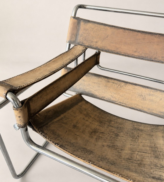 Image 1 of Vintage Wassily Chair B3 – Marcel Breuer, Bononia, c60s
