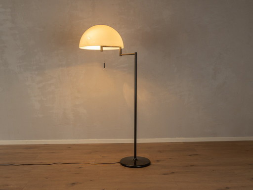 Lampada da terra "Schwenkomat" degli anni '70 di Swisslamps SLZ