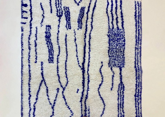 Handgefertigter traditioneller Teppich 250cm x 150cm Marokkanisch – Teppiche & Läufer, Wool (photo 7 of 9)