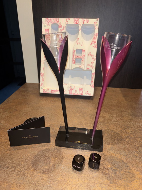 Image 1 of Moët & Chandon Rosé Impérial "The Book of Seduction" gift set excluding bottle! 