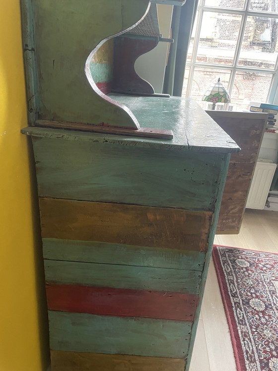 Image 1 of Franse brocante kast