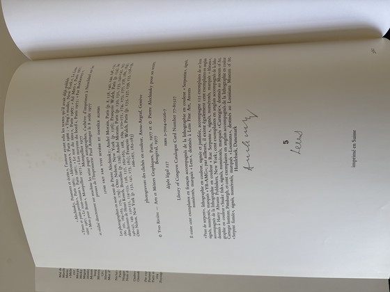 Image 1 of Peintures et écris book Alechinsky and Lens fine arts