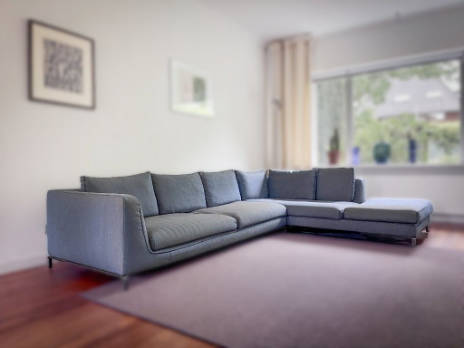 B&B Italia Ray Ecksofa – bezogen mit Kvadrat