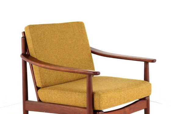 Image 1 of Vintage fauteuil  'Bamberg' nieuw gestoffeerd