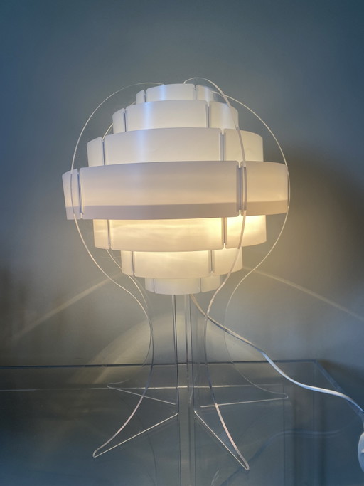 Brylle and Jacobsen lamp – tafellampen, Plastic, Plexiglass