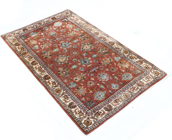 Image 1 of Originele, authentieke, pure zijden Hereke 150 x 92 cm, in topconditie.