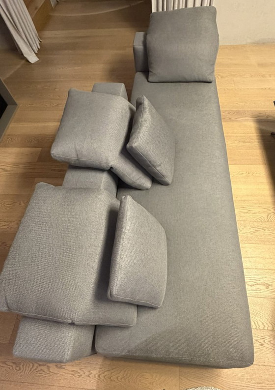 Minotti Eckkomposition, Ecksofas, Andere, Grau (Foto 4 von 5)