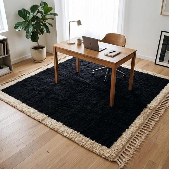 Marokkanischer Berber-Teppich, handgefertigte Wolle, artisanal 170/300cm – Teppiche & Läufer (photo 10 of 10)