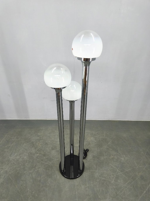 Carlo Nason Floor Lamp for Mazzega, Murano Glass, Italy 1970s