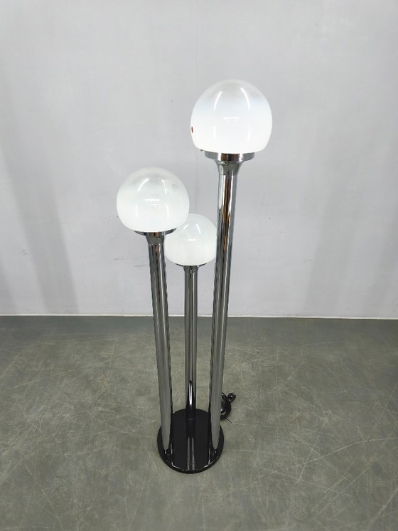 Image 1 of Carlo Nason Floor Lamp for Mazzega, Murano Glass, Italy 1970s