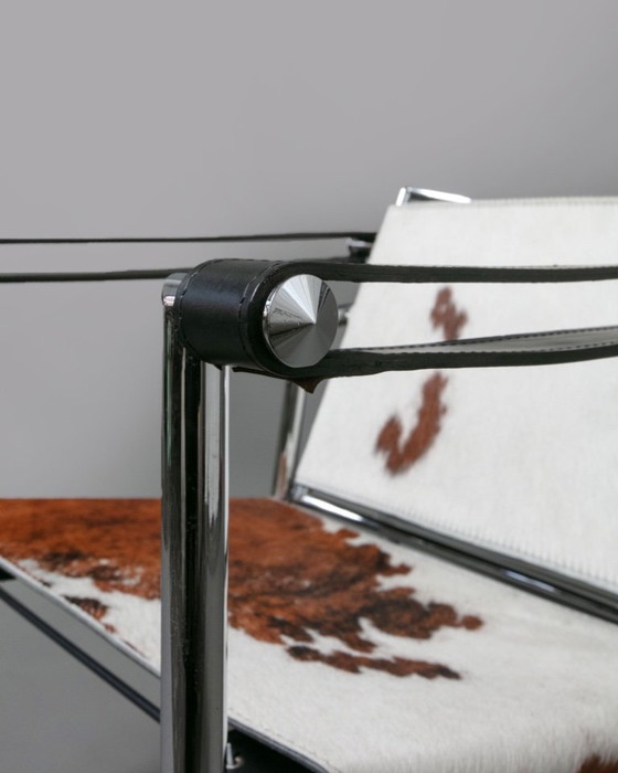 Image 1 of Sedia LC1 di Le Corbusier, Pierre Jeanneret, Charlotte Perriand per Cassina, anni '80