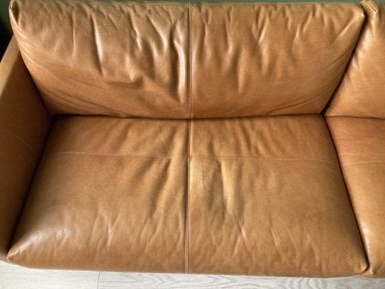 Image 1 of 1 sofá de cuero Montis Axel de 4 plazas