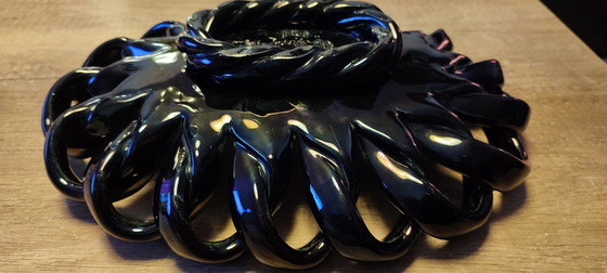 Image 1 of Frutero de cerámica retorcida Ceramidi (talleres de Vallauris)